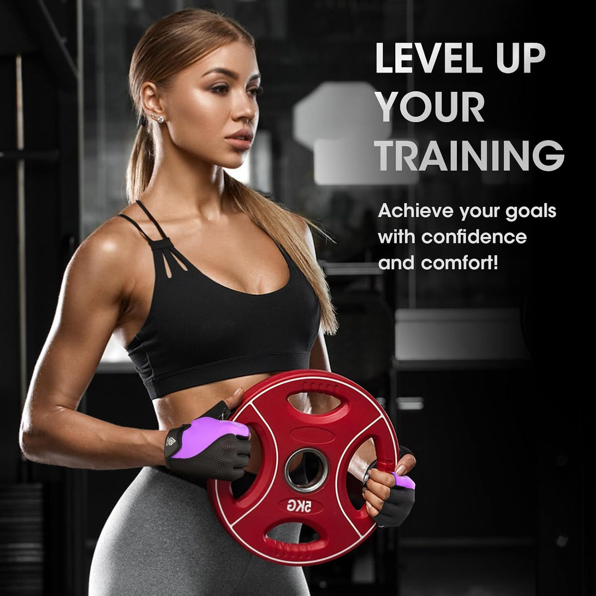 Workout Gloves for Men Women,Weight Lifting Gloves for Exercise, Gym Training, Fitness,Breathable and Excellent Grip