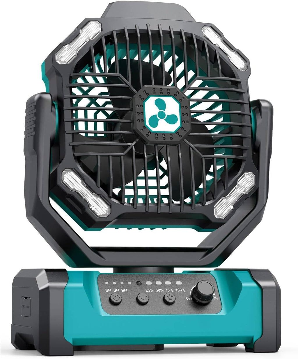 Portable Fan Rechargeable 20000mAh Cordless Battery Powered Camping Fan