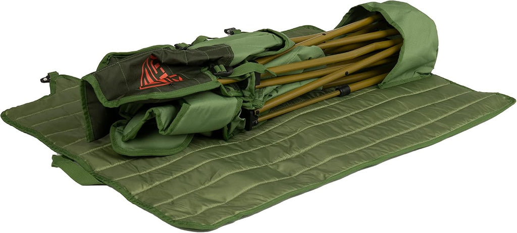 Kelty Lowdown Folding Chair, Camping Seat for Backyard Parties, Soccer Saturdays, Concerts, Beach, Tailgating (Dill)