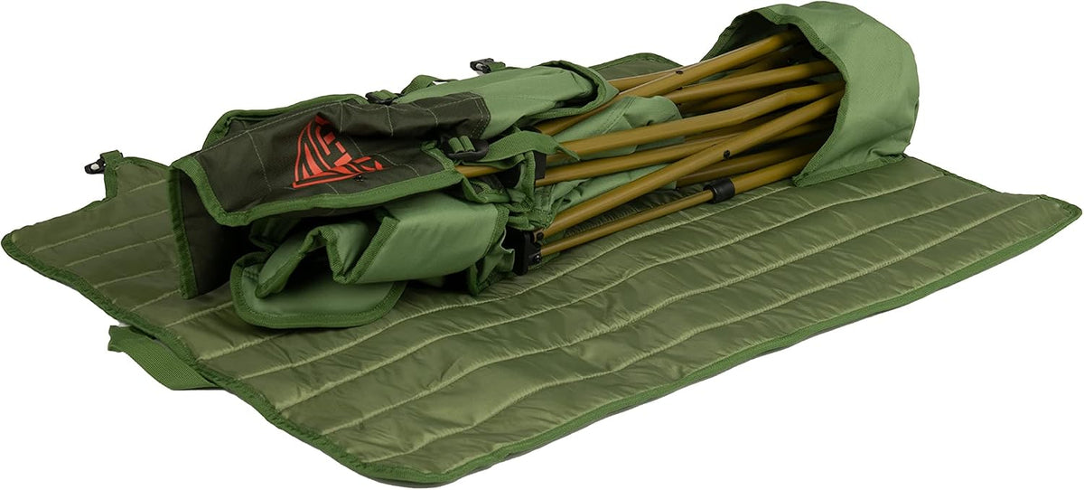 Kelty Lowdown Folding Chair, Camping Seat for Backyard Parties, Soccer Saturdays, Concerts, Beach, Tailgating (Dill)