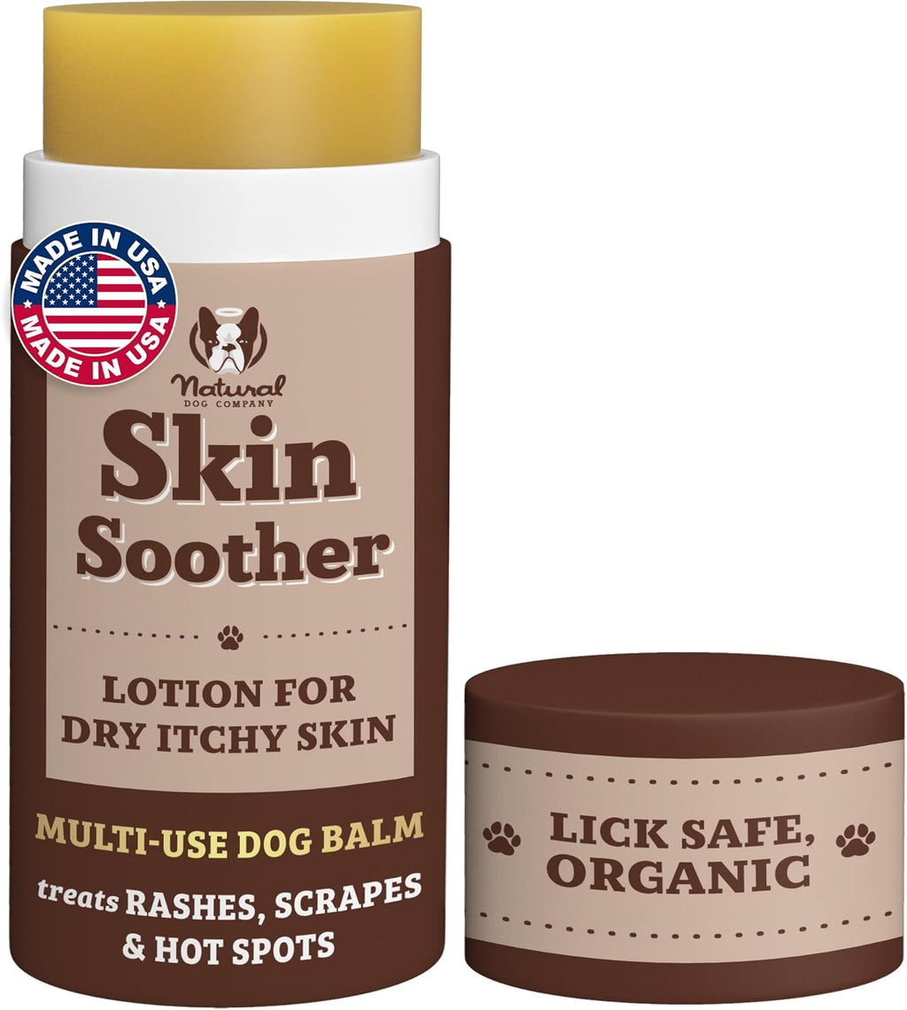 Natural Dog Company Skin Soother Dog Skin Balm, 2 oz Stick