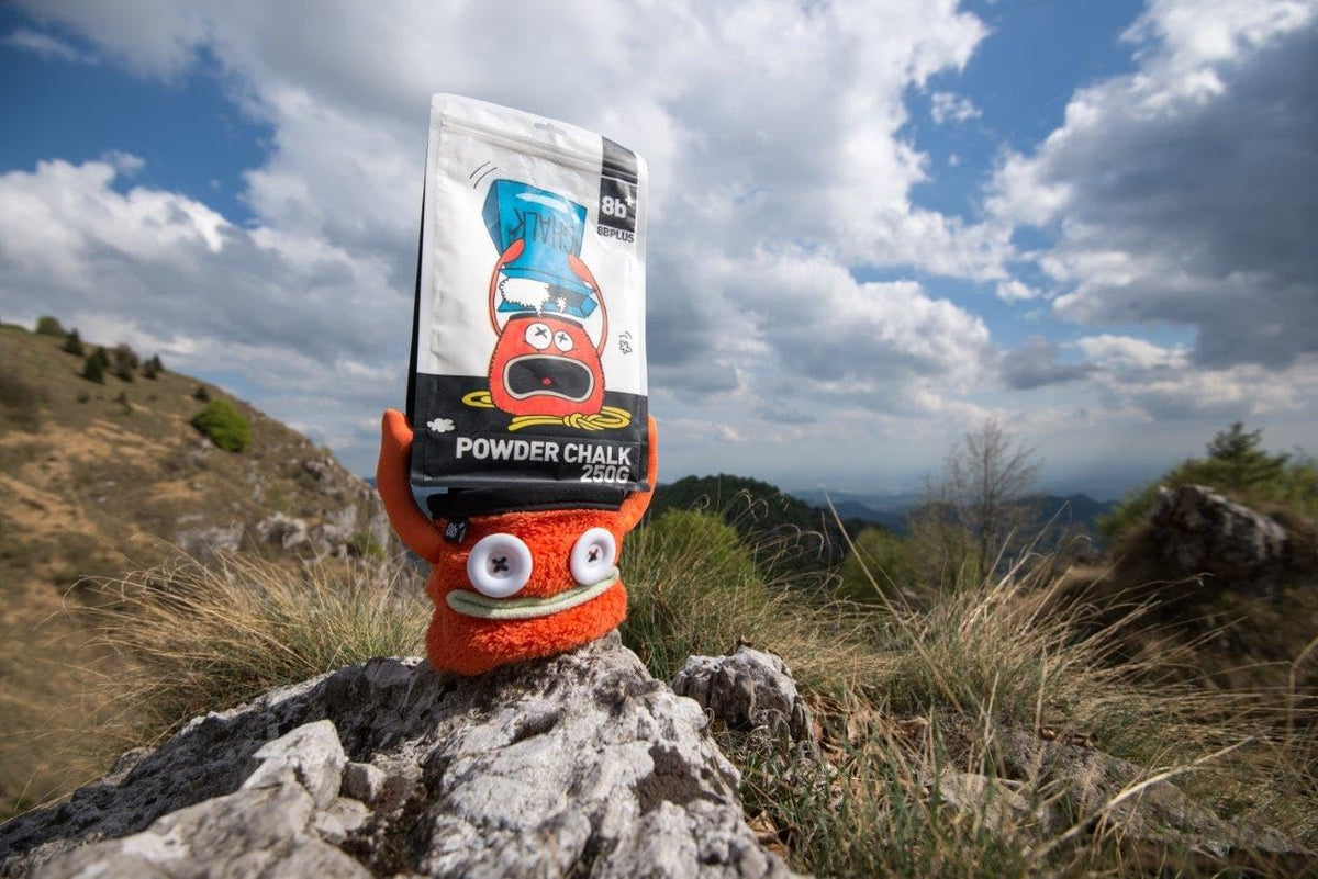 8BPLUS Chalk for Climbing, Bouldering - Premium Quality - No Fillers or Drying Agents