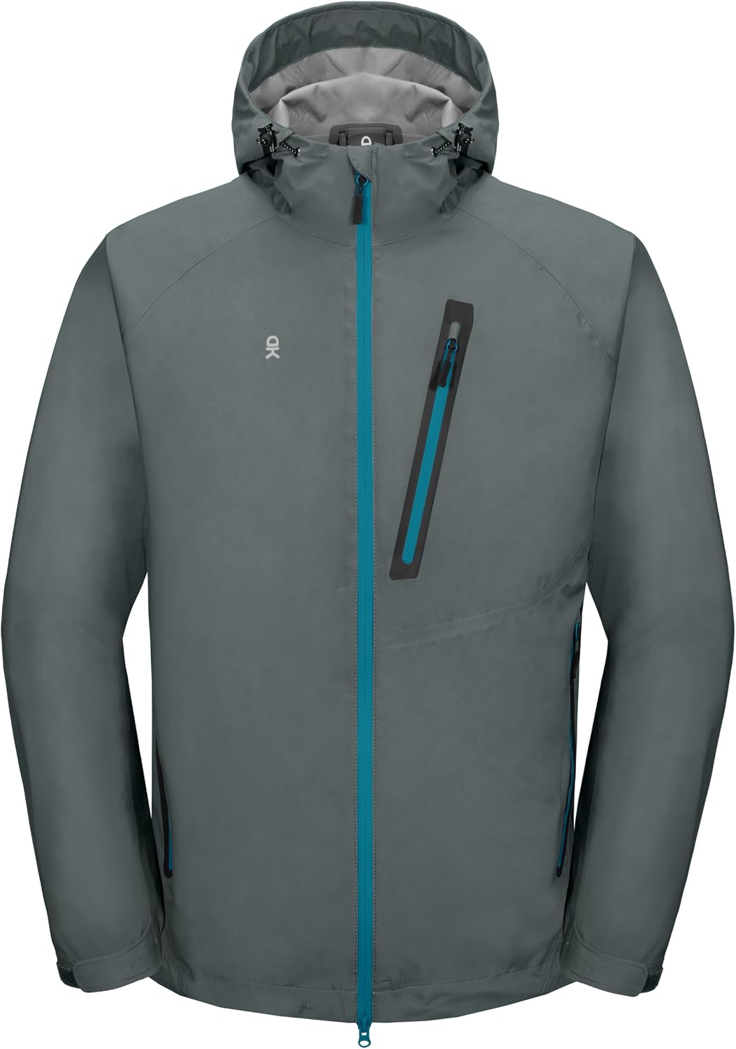 Little Donkey Andy Men's Waterproof Rain Jacket Outdoor Raincoat for Hiking