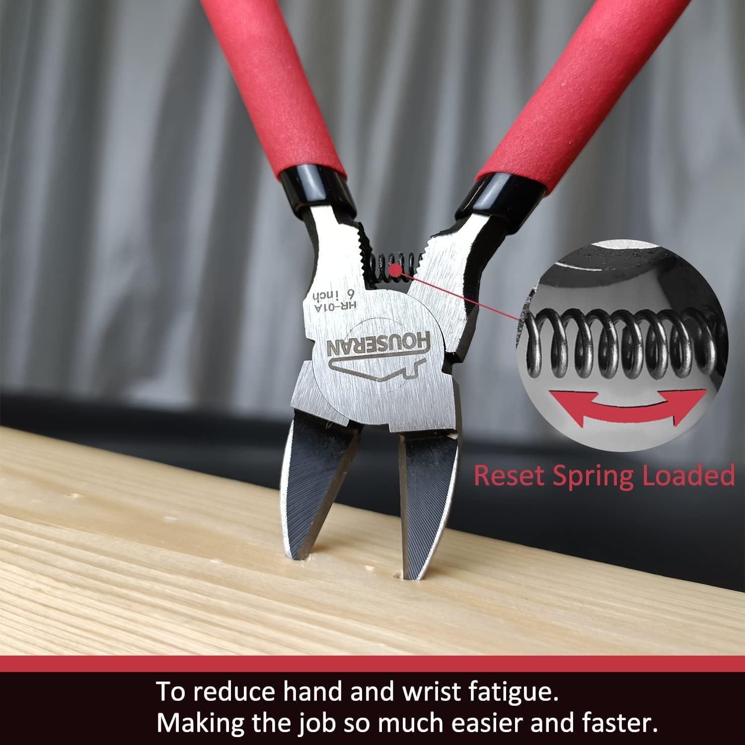 Wire Cutters 10 PACK, 6 inch, Side Cutters, Flush Cut Pliers