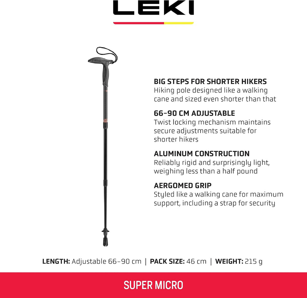 LEKI Super Micro Trekking Pole (Single)