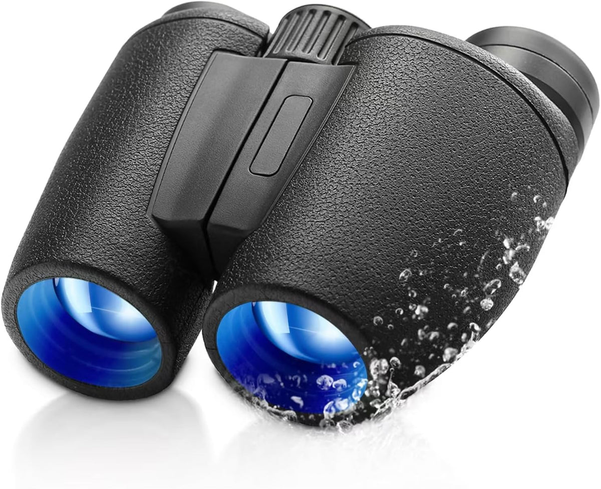 8x30 Khaki Compact Binoculars for Adults & Kids,