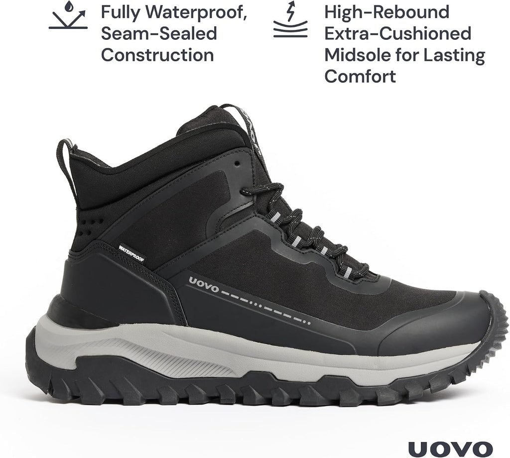 UOVO Men’s Monte City Boot, Waterproof