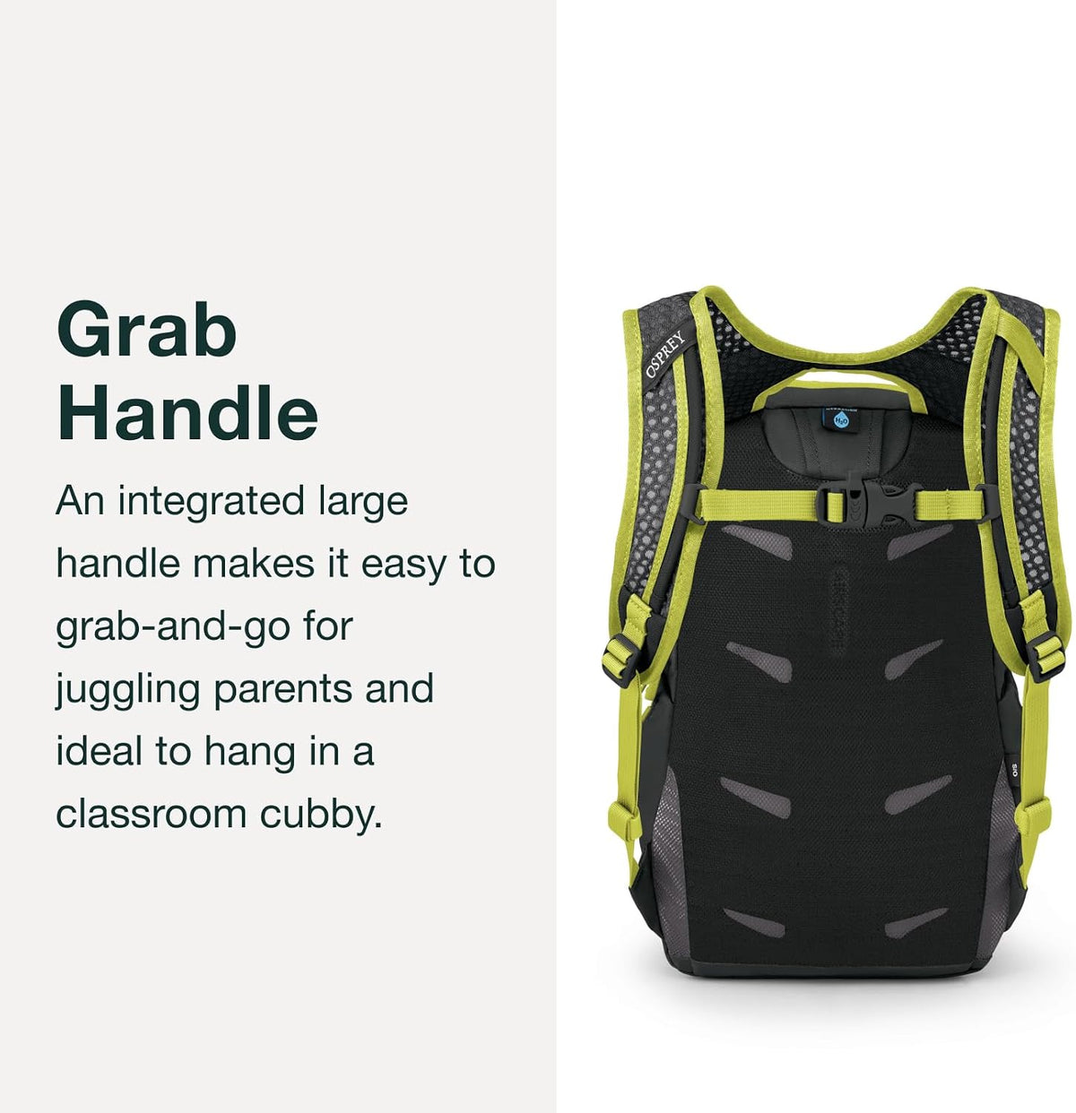 Osprey Daylite Jr. Kids' Commuter Backpack, White OS