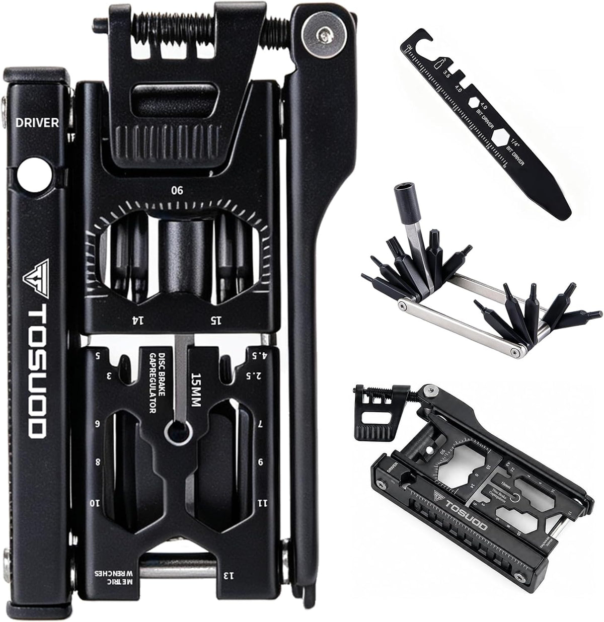 Bike Tool Kit 38-in-1, Bike Multitool with Tire Levers for Road and MTB