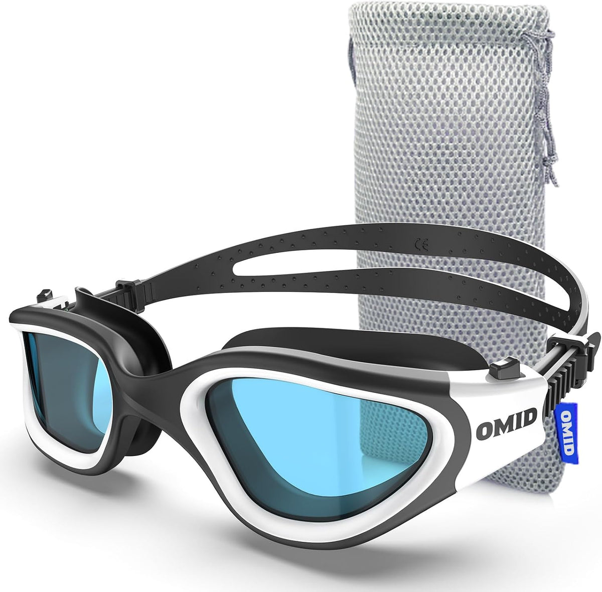 OMID Swim Goggles, P2 Lite Comfortable Anti-Fog Swimming Goggles for Men Women Adults Youth