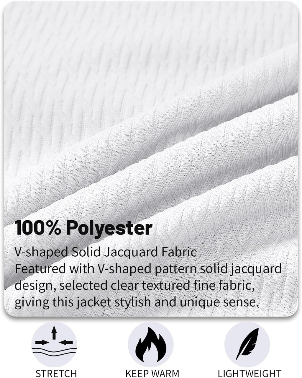 Wizoat Mens Casual Jacket Loose Fit Lightweight Jacket Varsity Bomber Jacket with Zipper