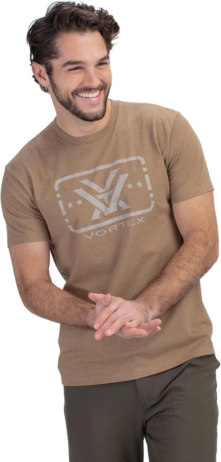 Vortex Men's Trigger Press Short Sleeve T-Shirts
