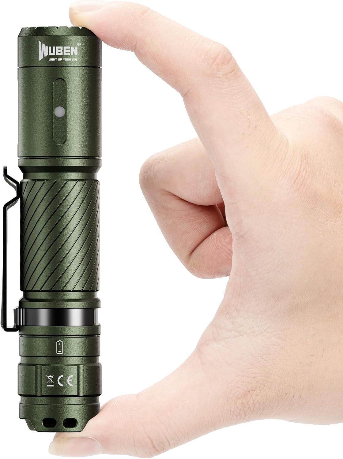 WUBEN C3 Flashlight 1200 High Lumens 6 Modes Rechargeable Flashlights
