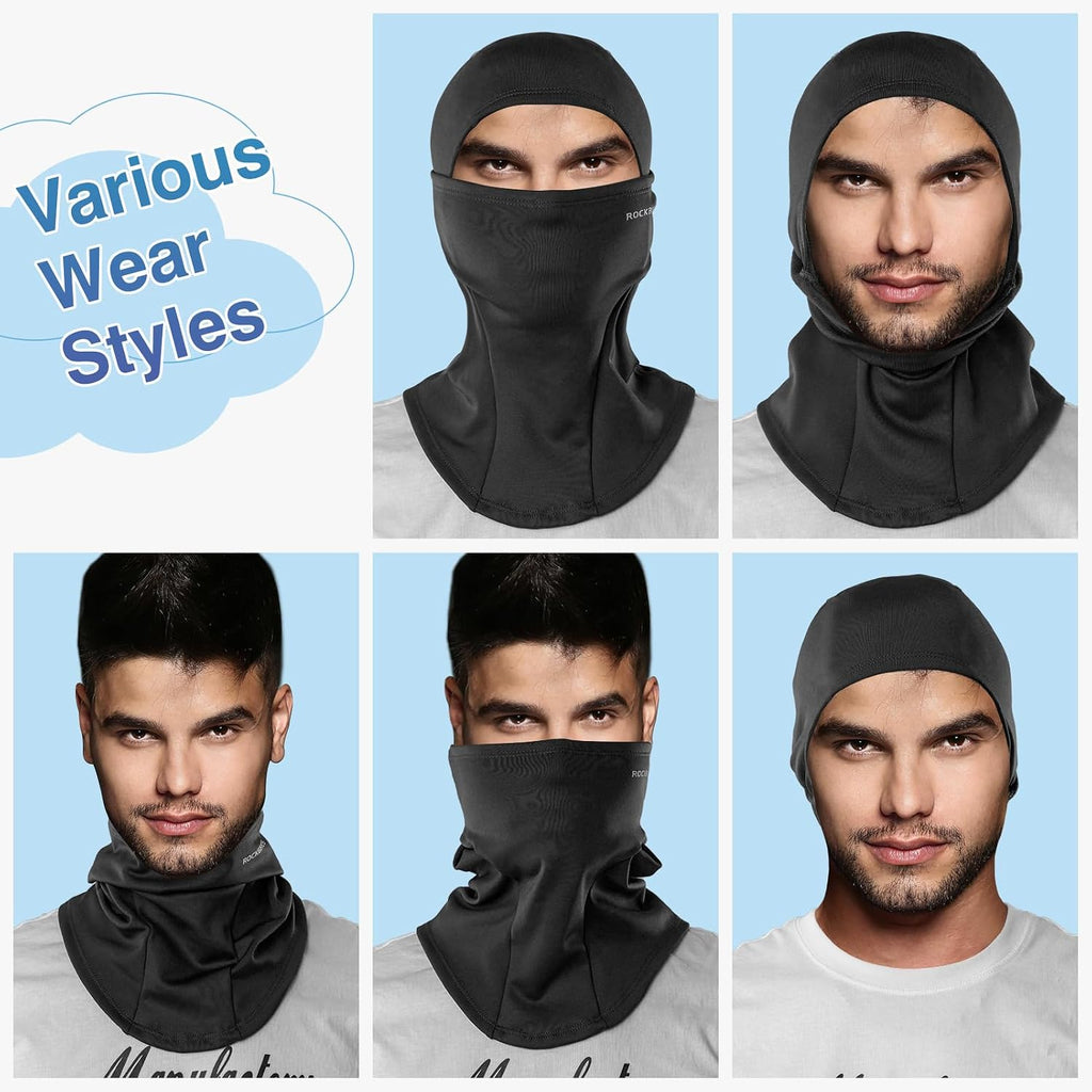 ROCKBROS Ski Mask Balaclava Cold Weather Scarf Thermal Winter Neck