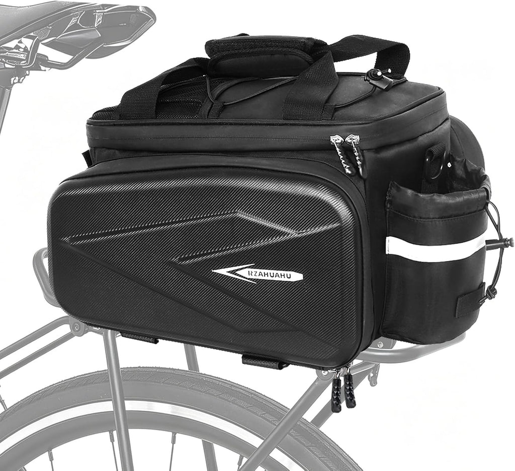 NDakter Bike Rear Rack Bag, 20L Waterproof Insulated Cooler Bag