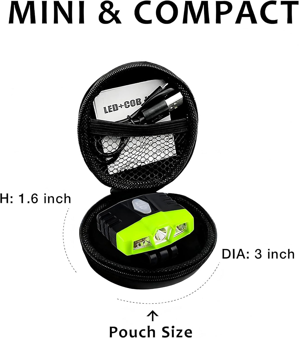 LHOTSE Rechargeable LED Hat Clip Light