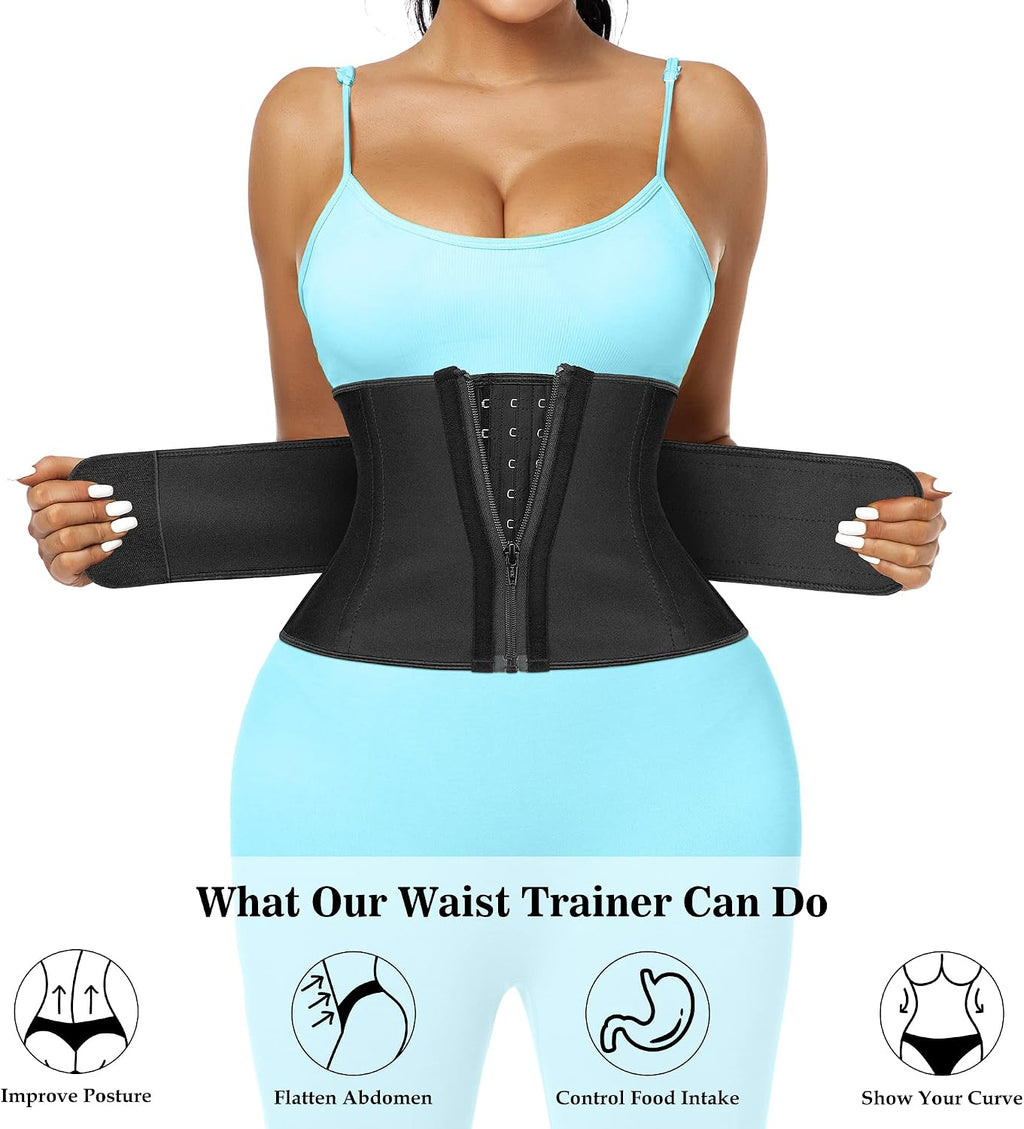 Short Torso Waist Trainer for Women Faja Body Shaper