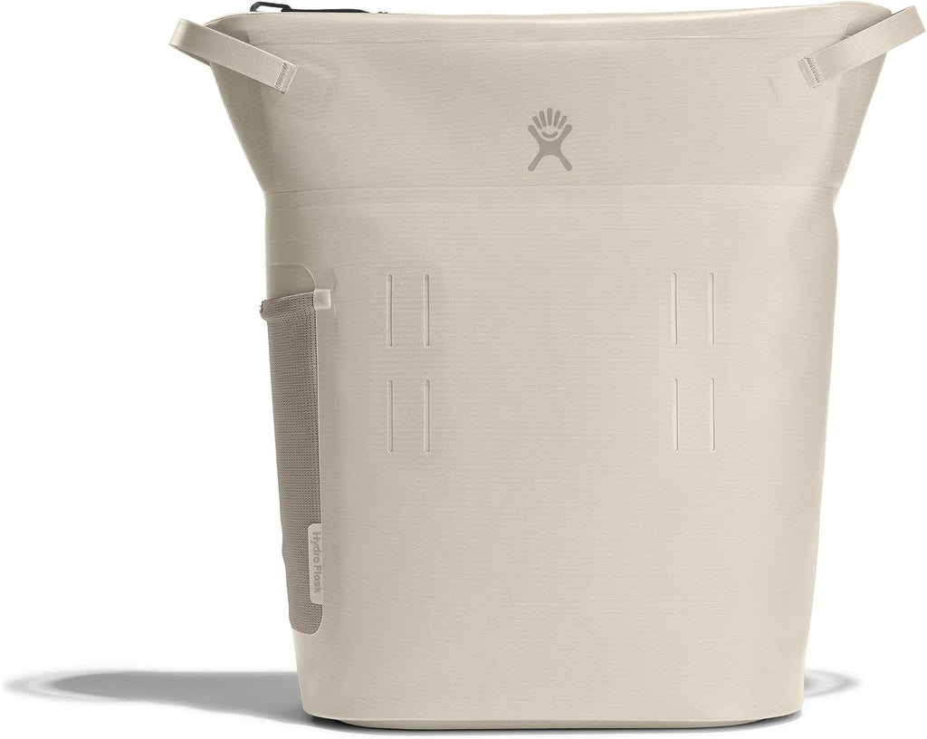 Hydro Flask 20 L Day Escape Soft Cooler - Reusable Travel Backpack - Insulated - Oat Tan