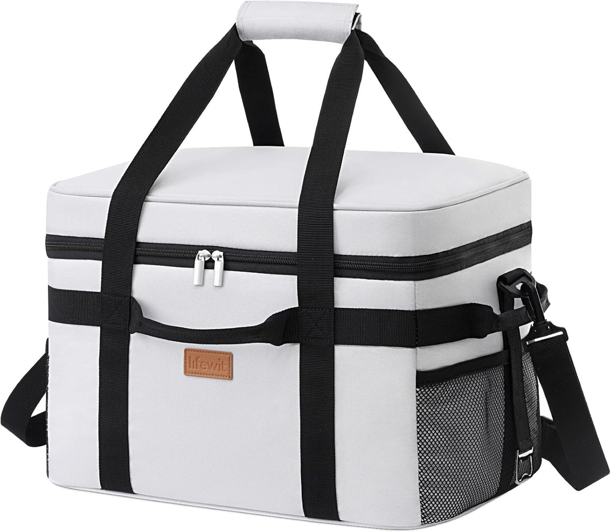 Lifewit 30/48/72 Can Soft Cooler Bag, Large Insulated Picnic Lunch Bag Box