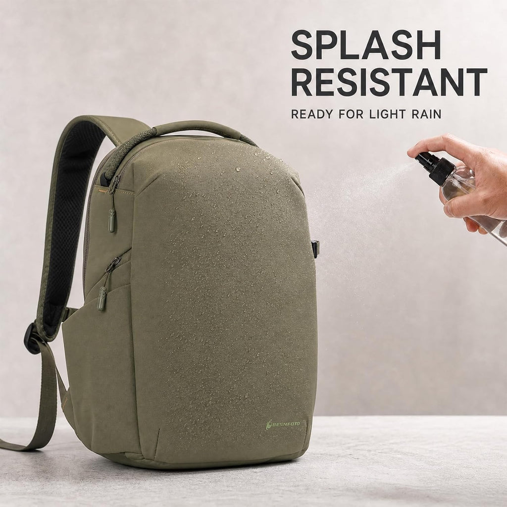 Besnfoto Lightweight Camera Backpack - Everyday Laptop Bag for DSLR Drone