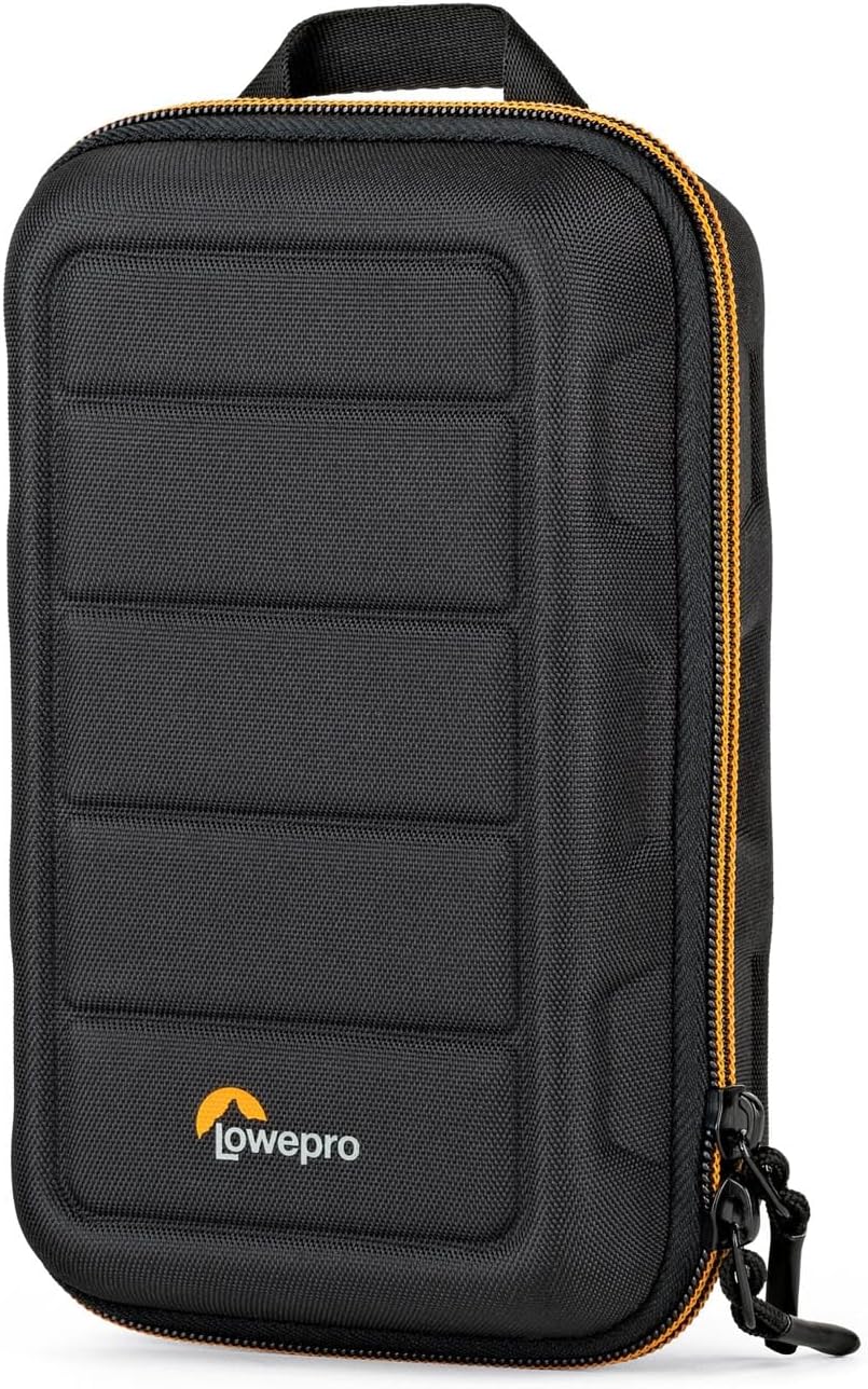 Lowepro Hardside CS 80 Case for Small Drone, Mirrorless Cameras, Larger Over-Ear Headphones, 22 x 10.2 x 24.5 cm, Black