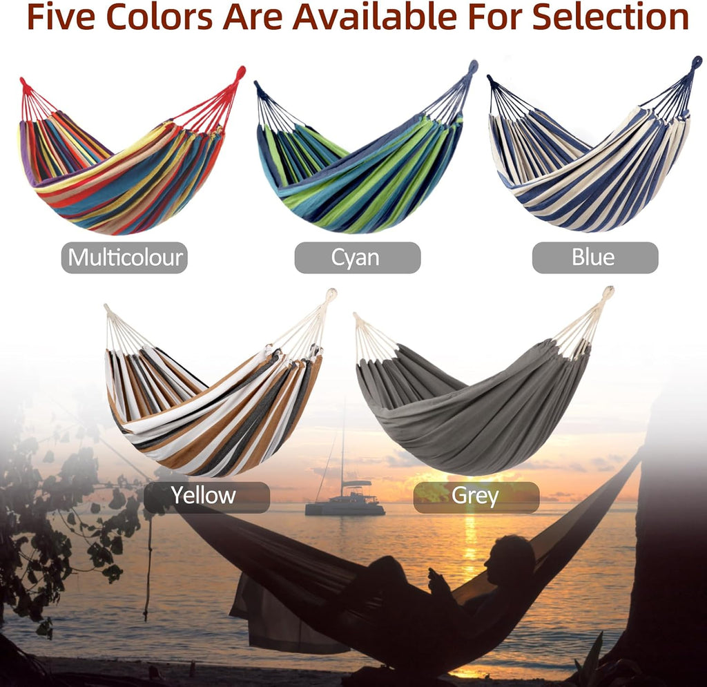 Camping Portable Hammock for Outdoor,450 lbs Weight Capacity