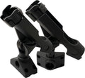 2 Pack Baitcaster/Spinning Rod Holder with Side Deck Mount