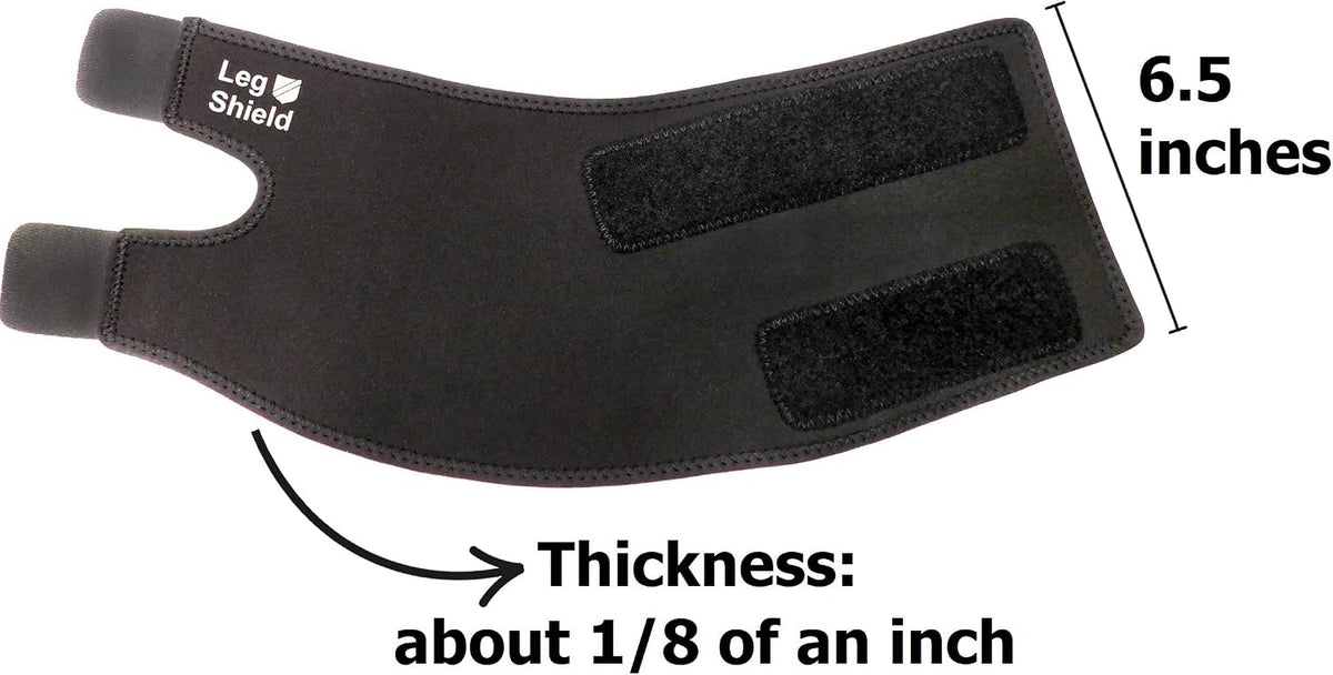 Low Gaiters - Hook & Loop Design for Easy On/Off - Neoprene Leg Gaiters for Hiking, Cross Country Skiing, Yard Work - Comfortable, Snug Fit (Pair)