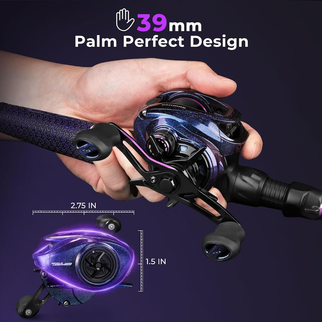 KastKing Royale Legend Pro Baitcasting Fishing Reels with 8.0:1 Gear Ratio