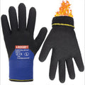 LOCCEF 2 Pairs Winter Work Gloves, Thermal Freezer Gloves