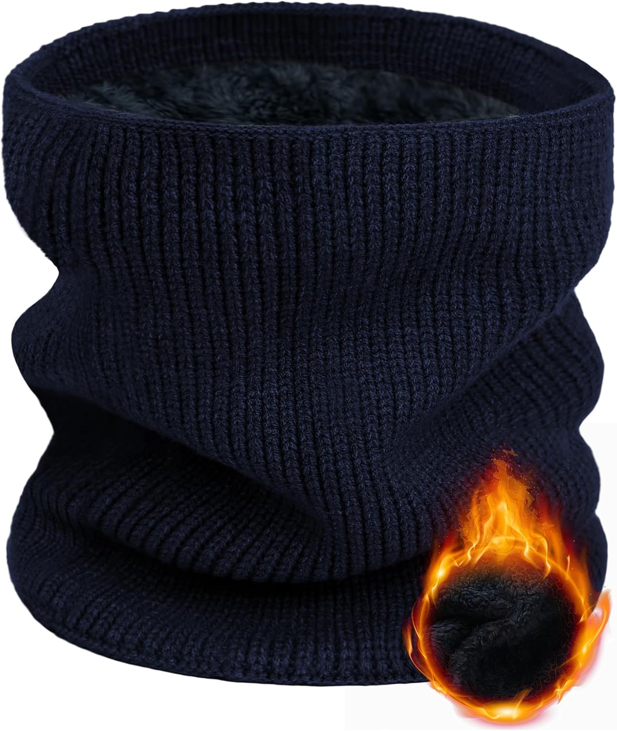 Buauty Neck Warmer Gaiters for Men Women Winter Neck Scarves Fleece Cold Weather Gear Ski Accessories Nose Ear Face Mask