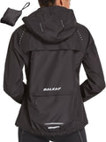 baleaf Packable Rain Jacket Women Waterproof Lightweight Jackets Hooded