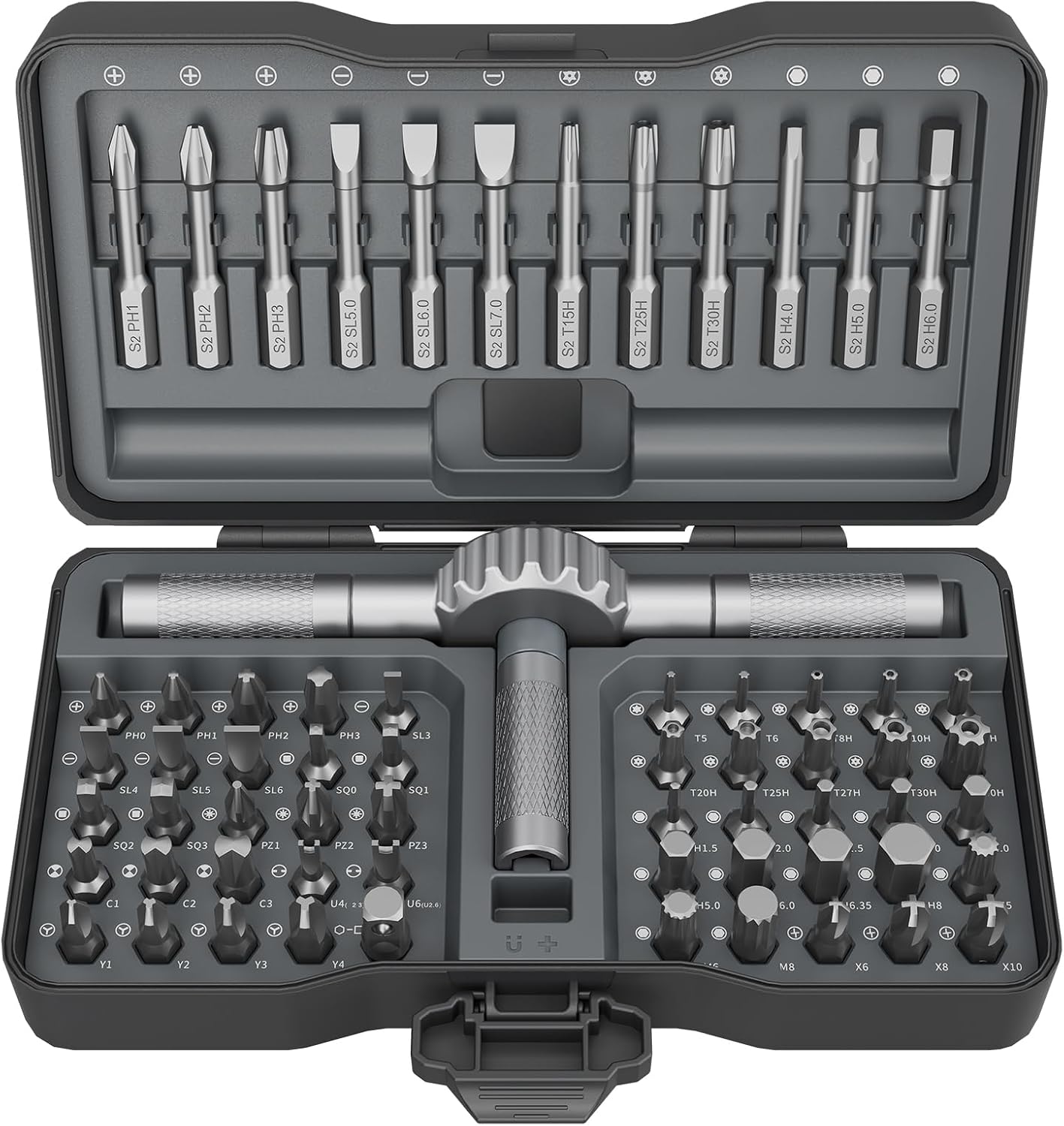 STREBITO Magnetic Screwdriver Set, 67-in-1 Ratcheting Screwdriver Set
