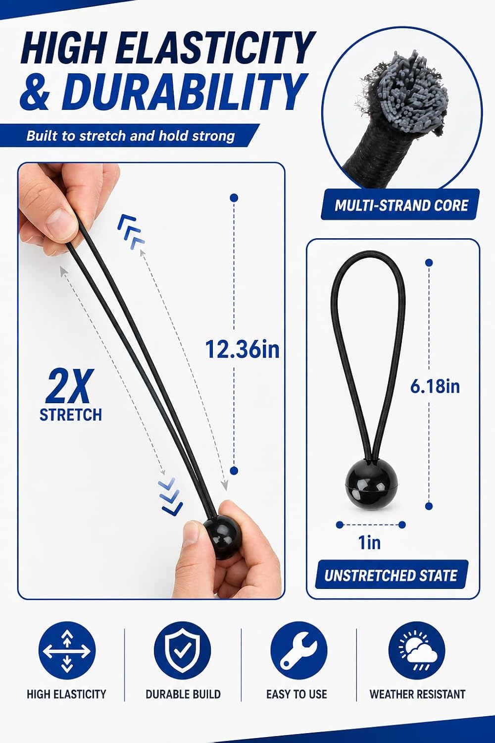 30PCS Tarp Clips Heavy Duty Lock Grip Set