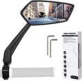 Arkham Bike Mirror for Handlebar Adjustable Bicycle Rear View Mirror 360 Rotatable, HD Glass Bicycle Mirror Shakeproof, Easy Installation,Wide View Angle, Essential Bike Tool for All Bicyclists,Right