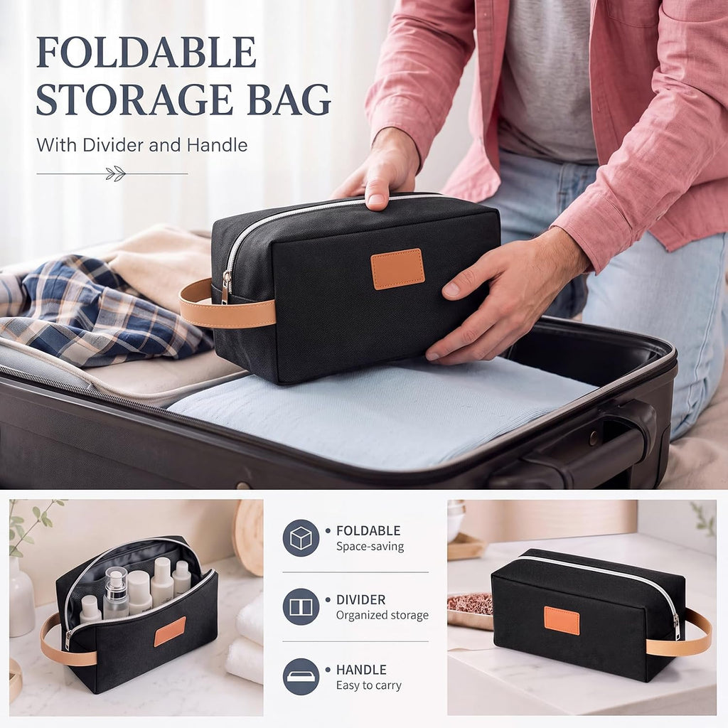 Paterr 16 Pcs Travel Toiletry Bag Groomsmen Gift Bags Bulk, Classic