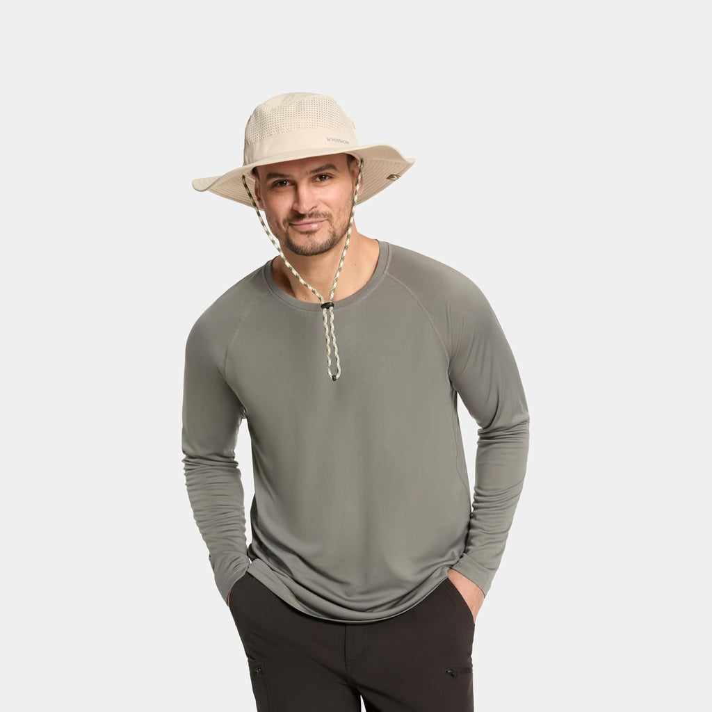 MISSION Cooling Anywhere Boonie Hat - Unisex Wide-Brim Hat for Men & Women - Cools Up to 2 Hours - UPF 50 Sun Protection