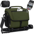 RAINSMORE Camera Bag, DSLR SLR Mirrorless Camera Case for Photographer