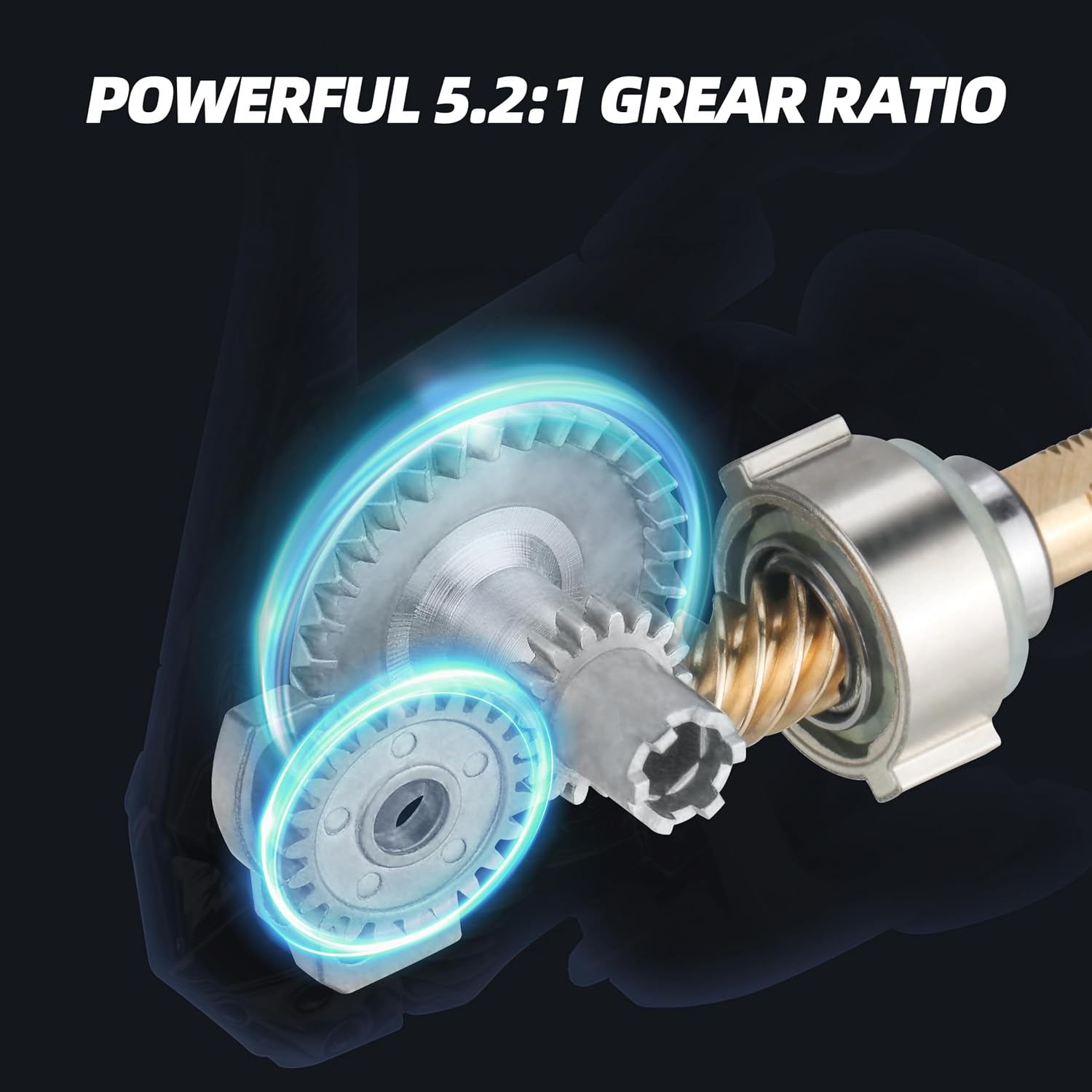 RUNCL Spinning Reel – Billings 5.2:1 Gear Ratio, Max Drag 22.05 LB, Lightweight, Interchangeable Left/Right Hand, Ideal for Freshwater & Saltwater, Available in 2000, 3000, 4000, 5000 Models