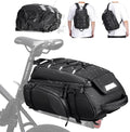 RAINSMORE Bike Bag for Bicycle Rear Rack 15L Waterproof Ebike Trunk Bag