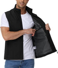 Eisctnd Mens Lightweight Quick Dry Vest Sleeveless Outdwear Utility Jacket