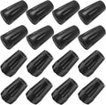 Trekking Pole Accessories Extra Thick and Wear Resisting Rubber Tips Snow Support Mud Support for Hiking Poles for All Common Trekking Poles, Hiking Sticks, Nordic Walking Poles with a Inner Diameter of 11mm/0.43"