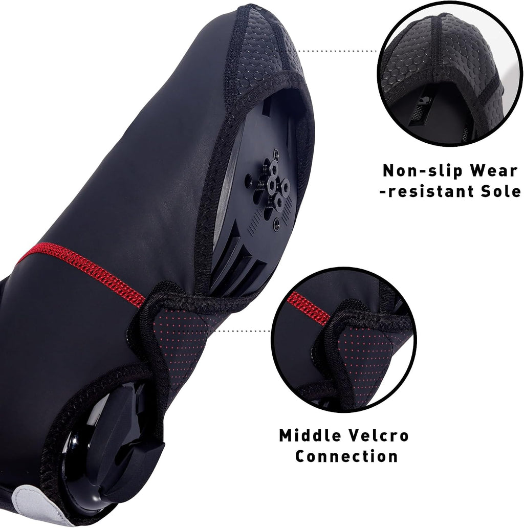 Cycling Shoe Covers Road MTB Bicycle Booties Windproof Bike Overshoes Thermal Shoes Cover for Men Women