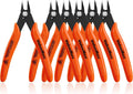 ValueMax 6-Pack 5-Inch Flush Cutters, Spring-Loaded Precision Side Cutters