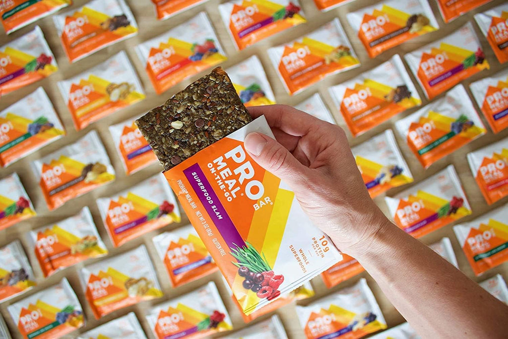 PROBAR MEAL Bar – Plant Based Meal Replacement Bar with Whole Food Ingredients, Oats, Nuts & Seeds, Vegan, Gluten Free, Non-GMO Bar for Breakfast & On-the-Go Energy (12 Flavor Variety Pack), Flavors May Vary