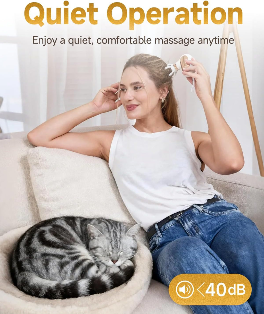 Mini Massage Gun Travel Size, Powerful Small Massager FSA-HSA Eligible
