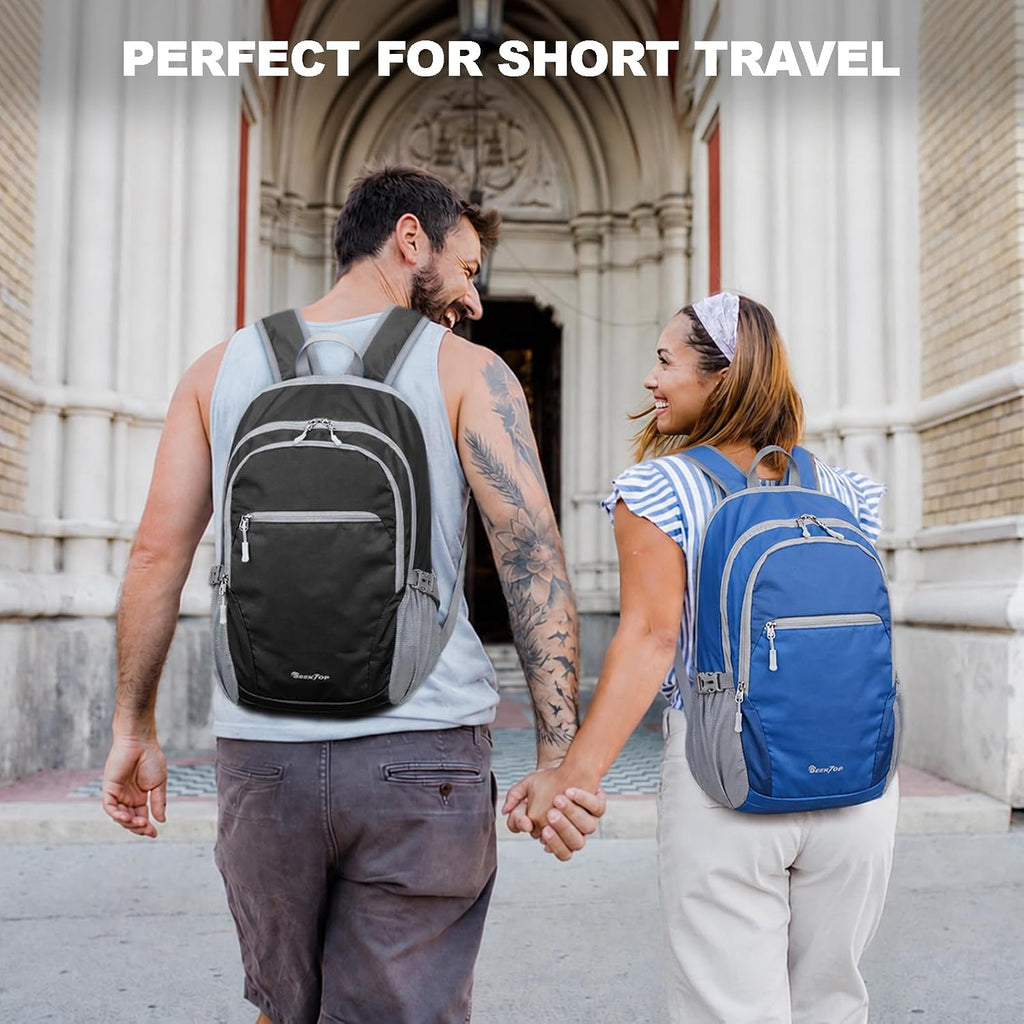 Seektop Travel Backpack, Foldable Expandable 20L-28L Daypack