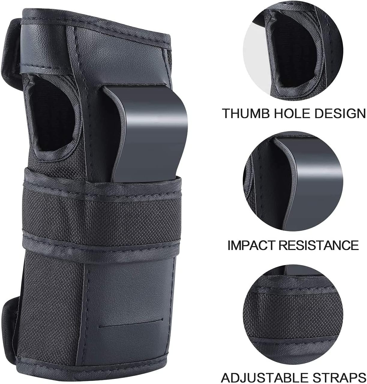 Adult Knee Pads Elbow Pads Wrist Guards for Adult Kids 6 in 1 Protective Gear Set for Skateboarding Biking Roller Skating Cycling Outdoor Sports