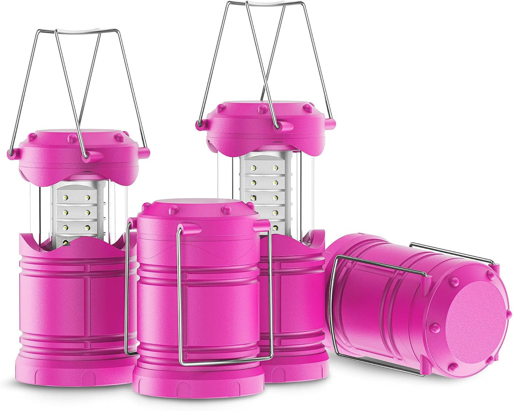 Lichamp 4 Pack LED Camping Lanterns, A4PK