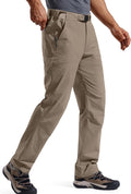 FREE SOLDIER Men's Outdoor Cargo Hiking Pants with Belt